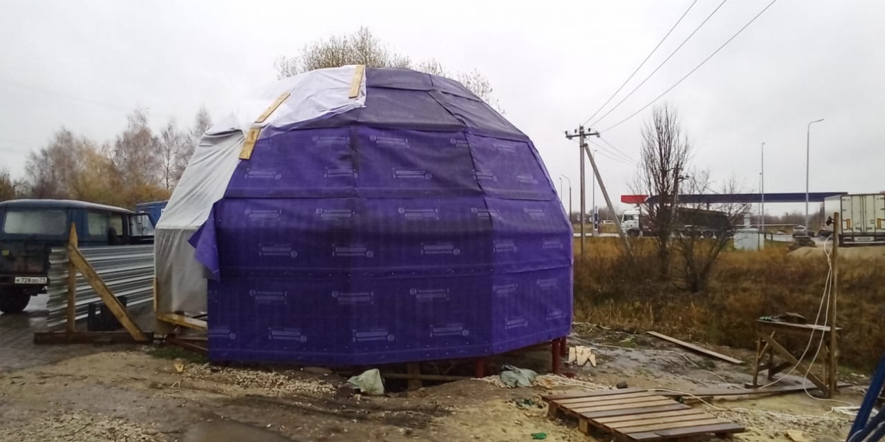 Группа компаний Alucons (Алюконс) начала монтаж бургерной