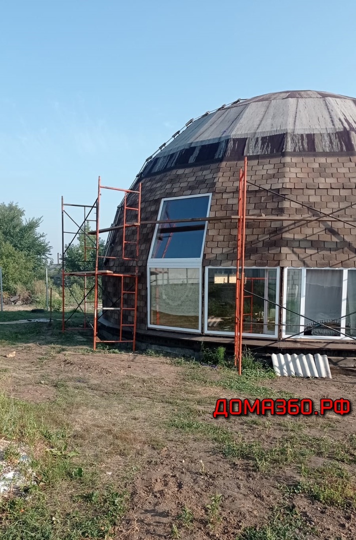 Монтаж гибкой черепицы.