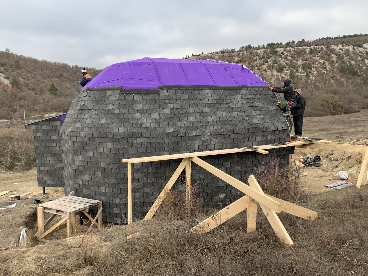 Купольные дома в Крыму