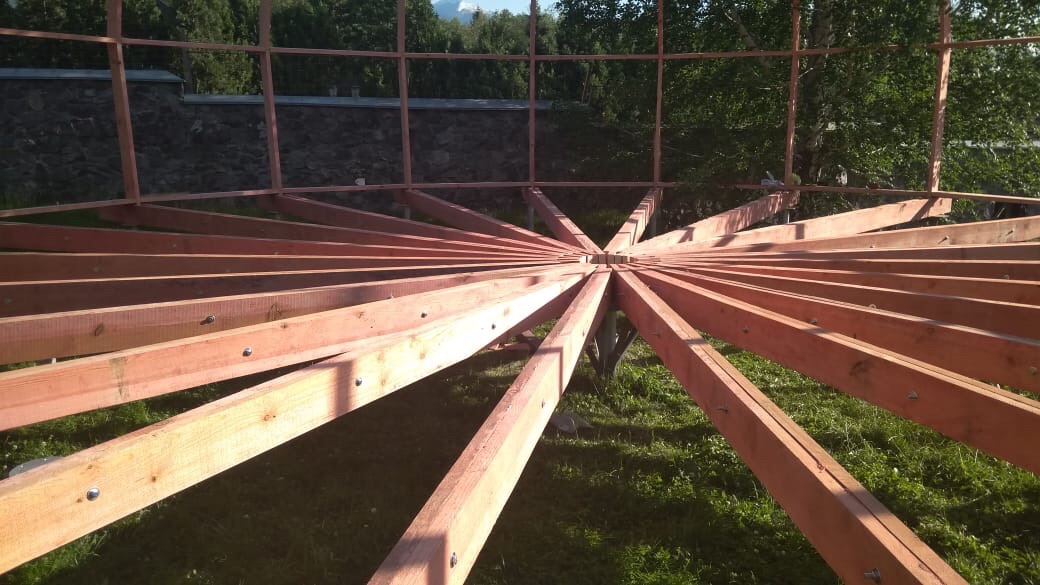 Дилер в Казахстане приступил к сборке купольного дома Z12