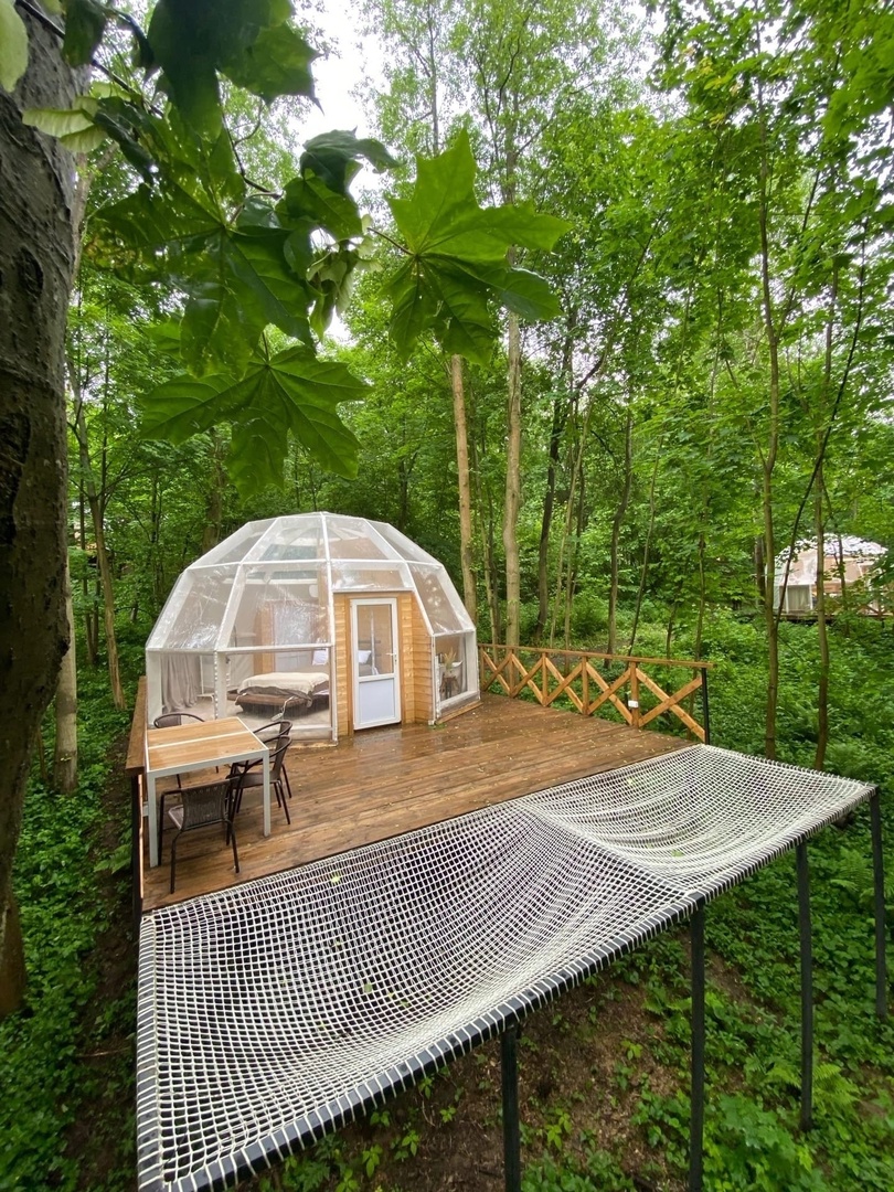 СПА глэмпинг Клевер из Добросфер в Ярославле.