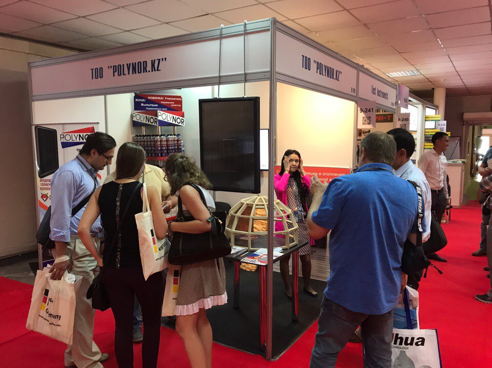 Дилер в Казахстане участвует в выставке