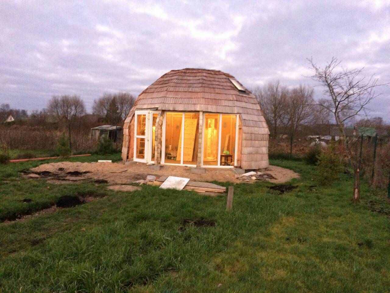 В Латвии, в городе Лудза, строится баня Z6