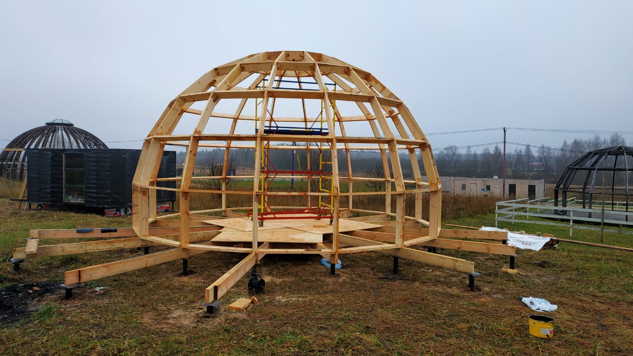 Сборка Z8 в эко поселении комьюнити Деревня