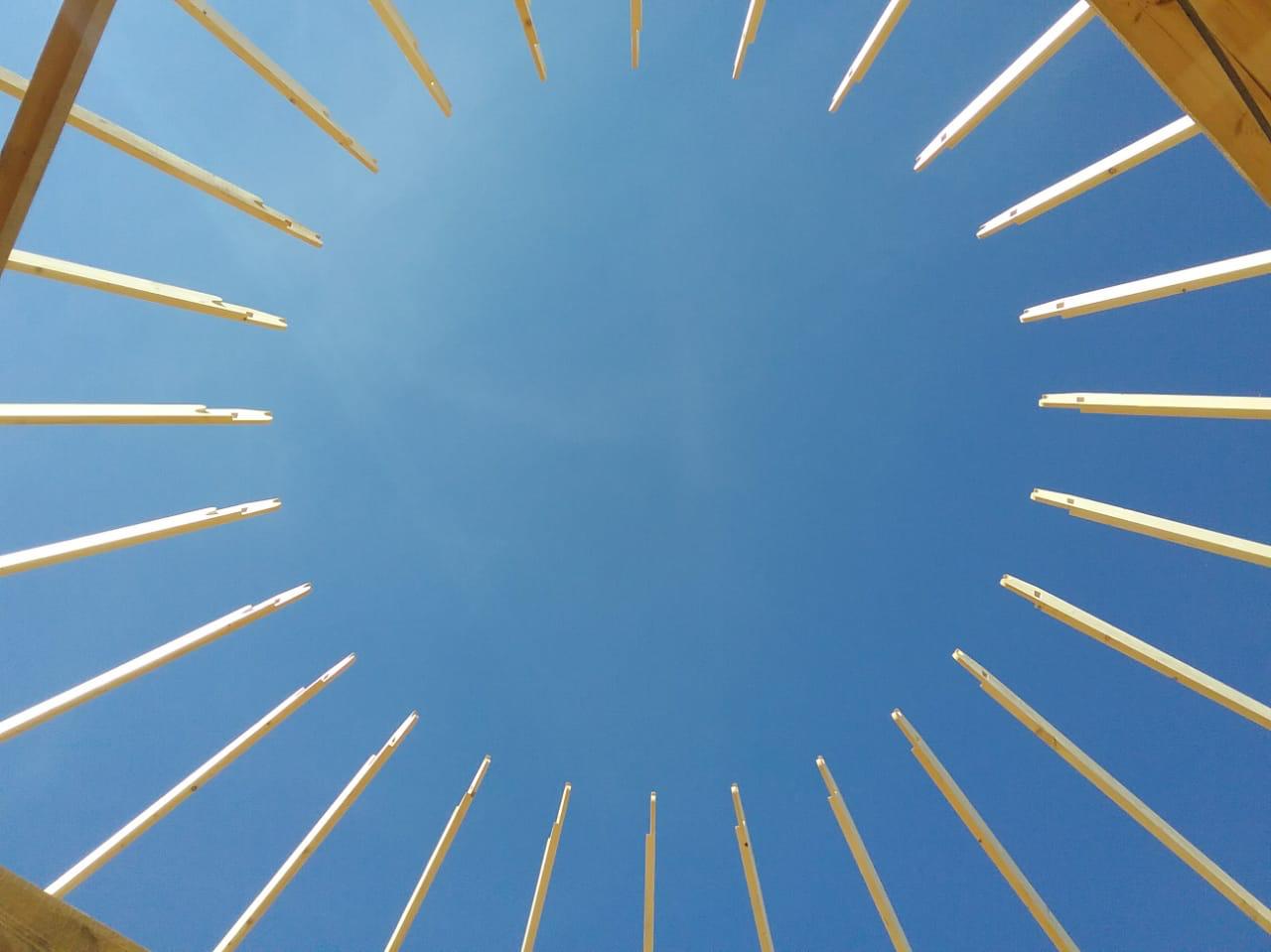 Фото с возведения Z14 в Екатеринбурге