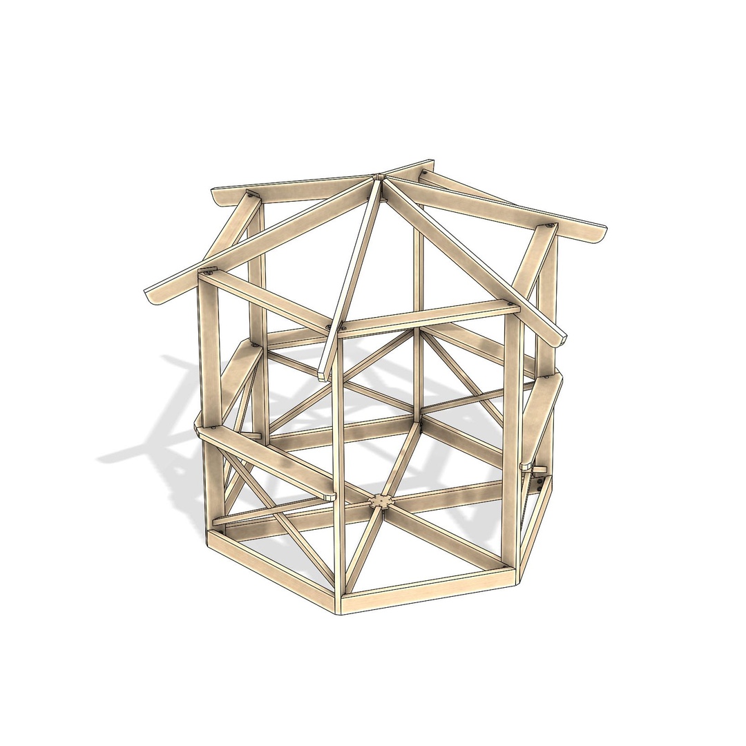 Мы усовершенствовали конструкцию беседки Добросфера А25