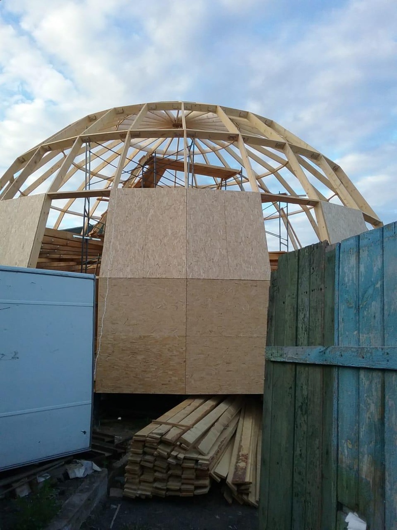 Фото с возведения Z14 в Екатеринбурге