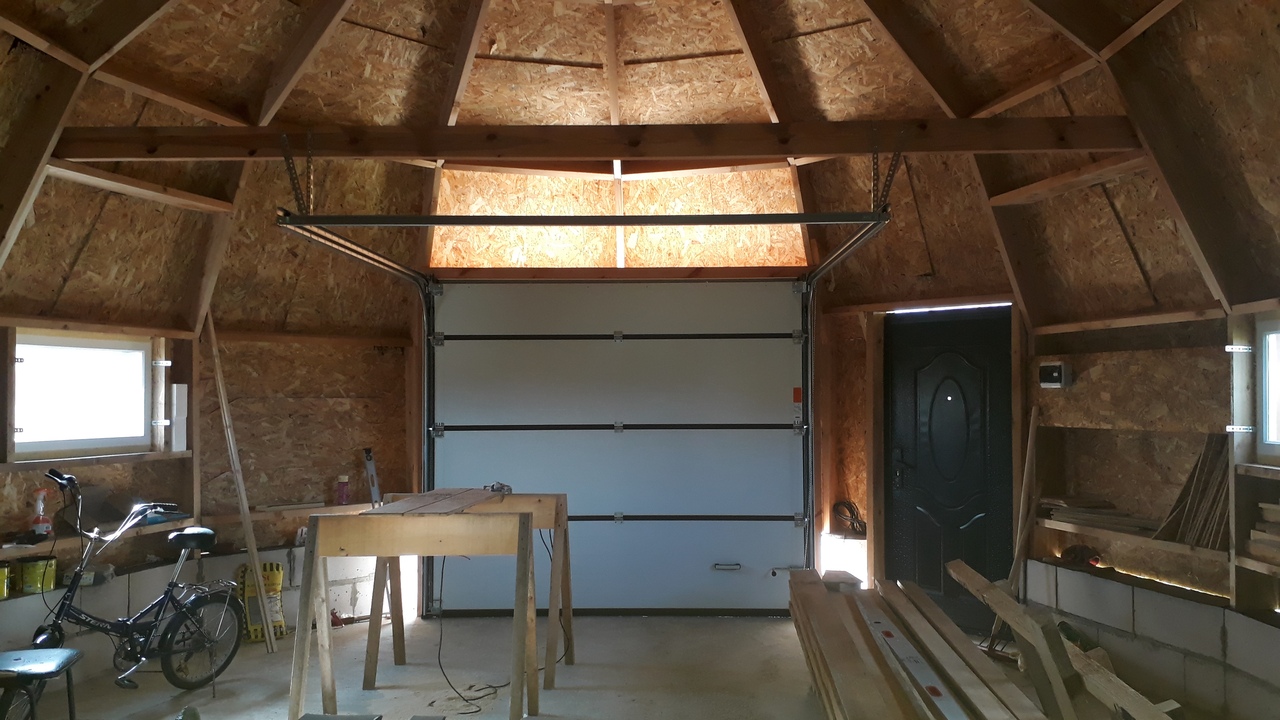 Гараж Z6L вид внутри