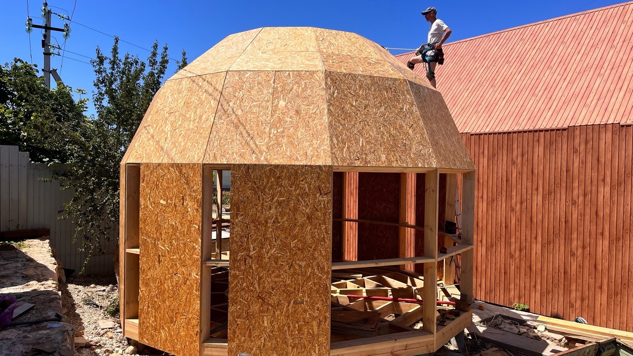 Сборка купола DOBROSFERA 6HL Севастополь