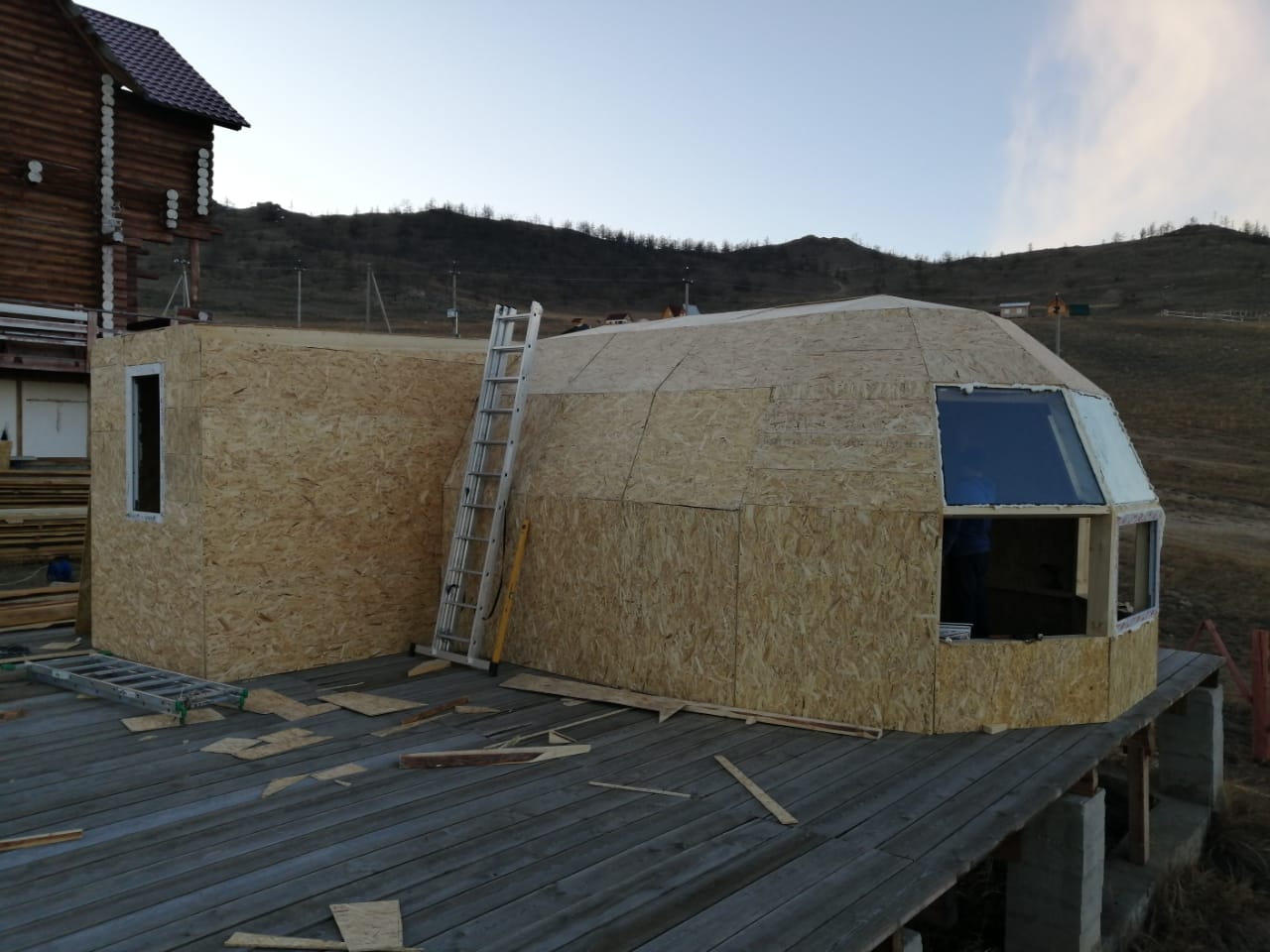 Дом будет стилизован под подводную лодку