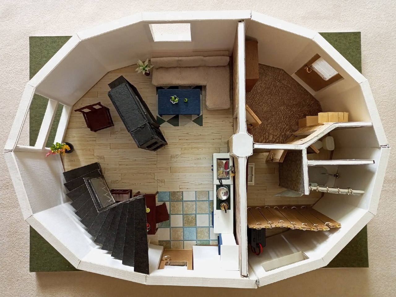 Татьяна сделала настольный макет DOBROSFERA 6HL