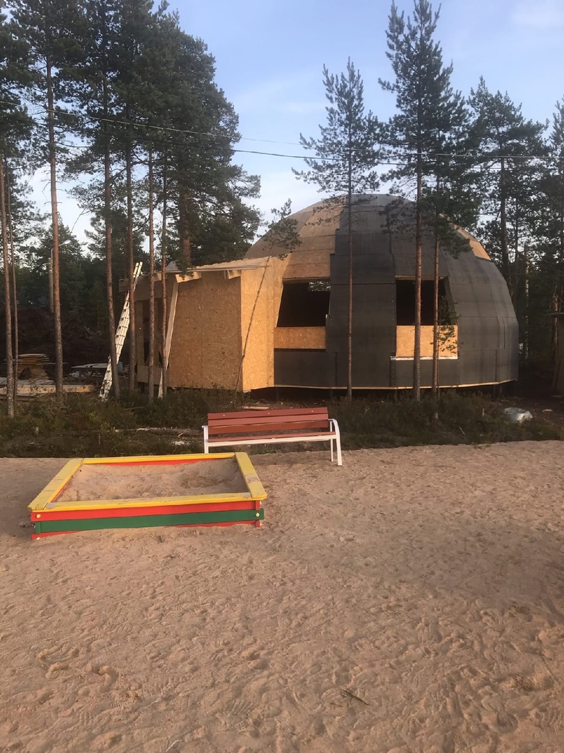 Сборка Z10 купола две веранды, СПб, Всеволожский р-он