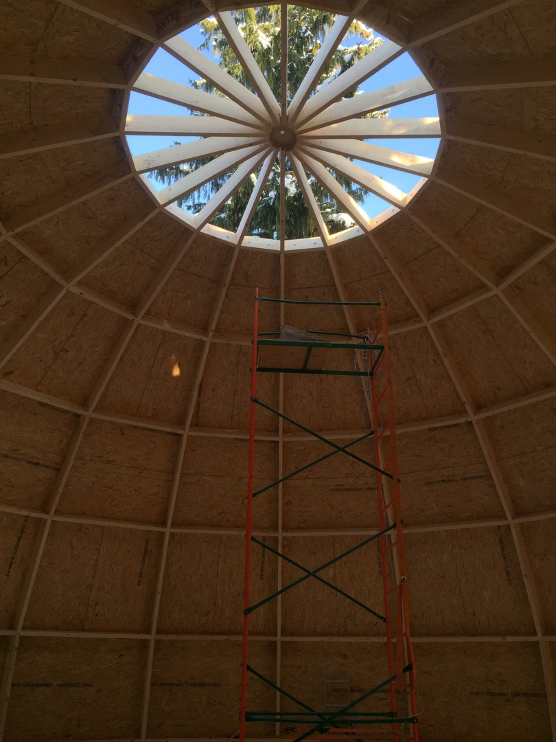 Закончили очередной купол DOBROSFERA Z10H во Всеволожске