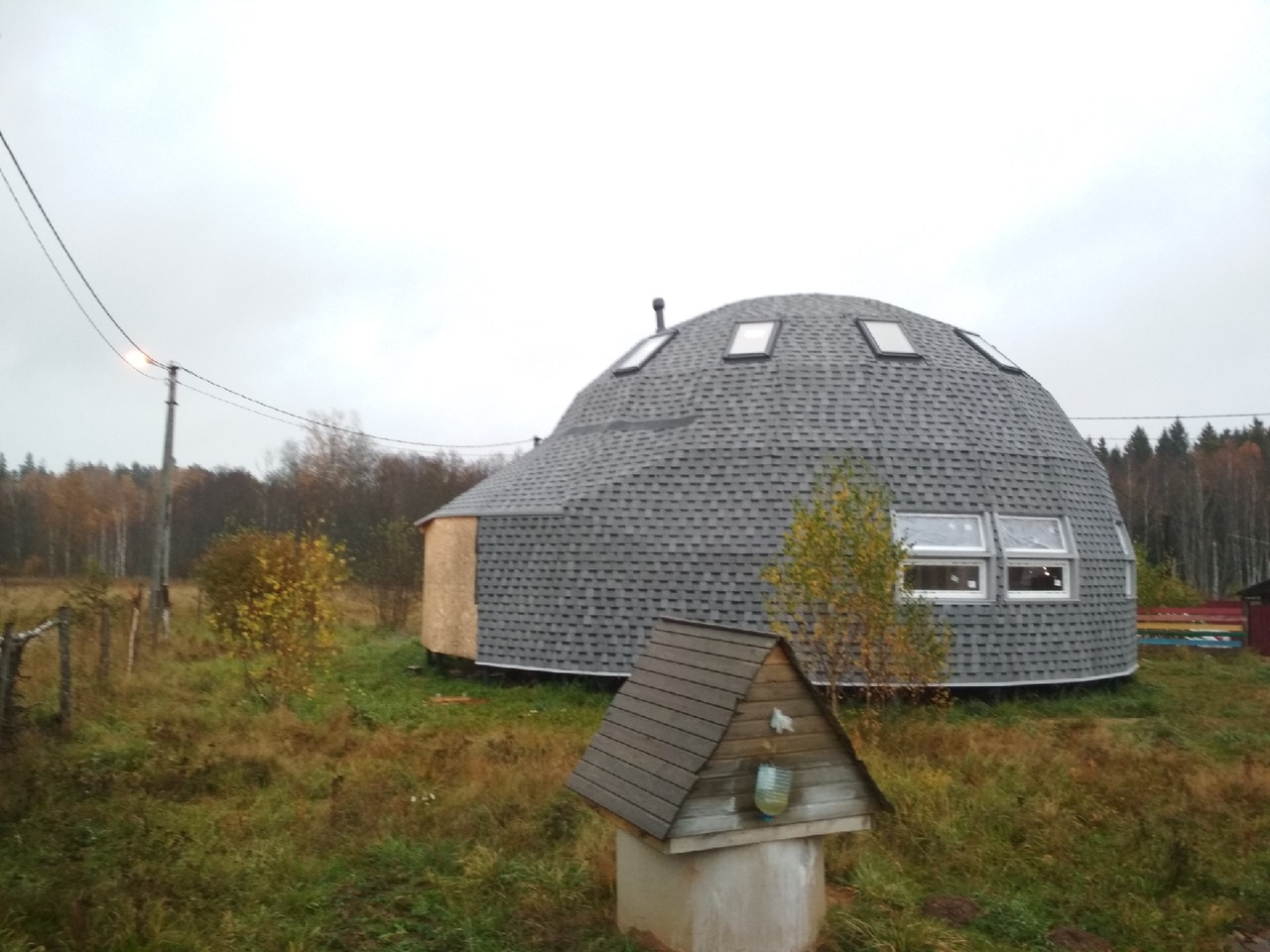 Сборка каркаса и пристройки 