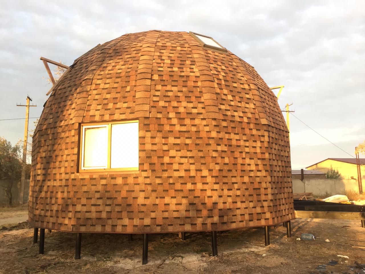 Первый этап завершён: Офис Ёхохо построен, Щелкино, восточный Крым.