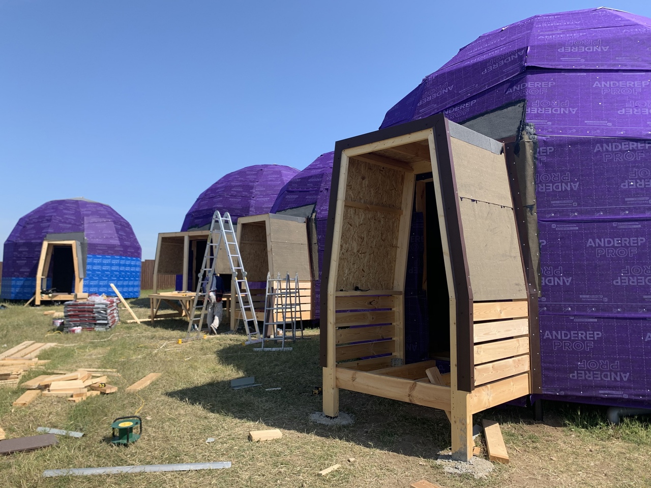 Строительство отельного комплекса в с. Оленевка