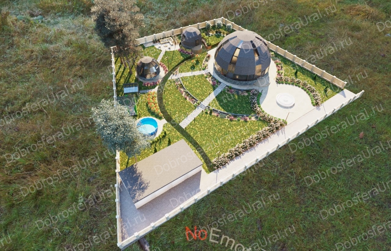 В Екатеринбурге продолжается строительство  Z14 и 2 шт Z6 - бани и беседки