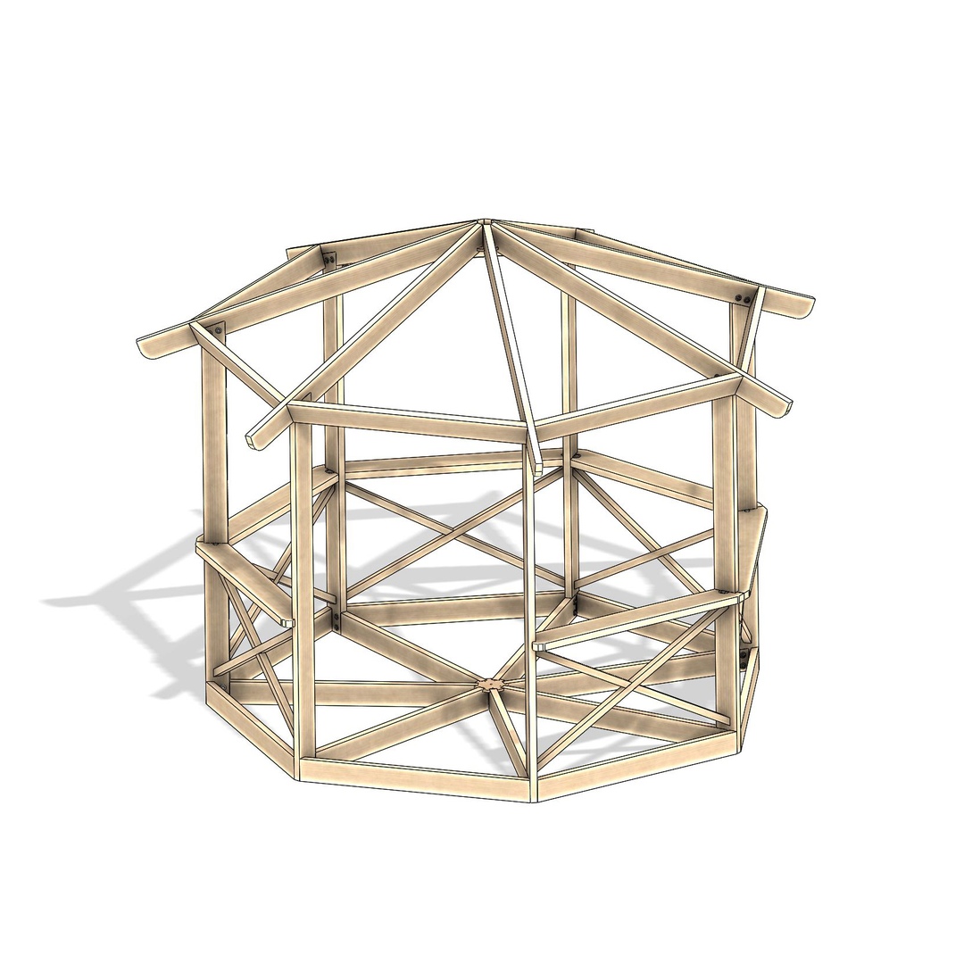 Появилась в продаже новая модель беседки Добросфера А32