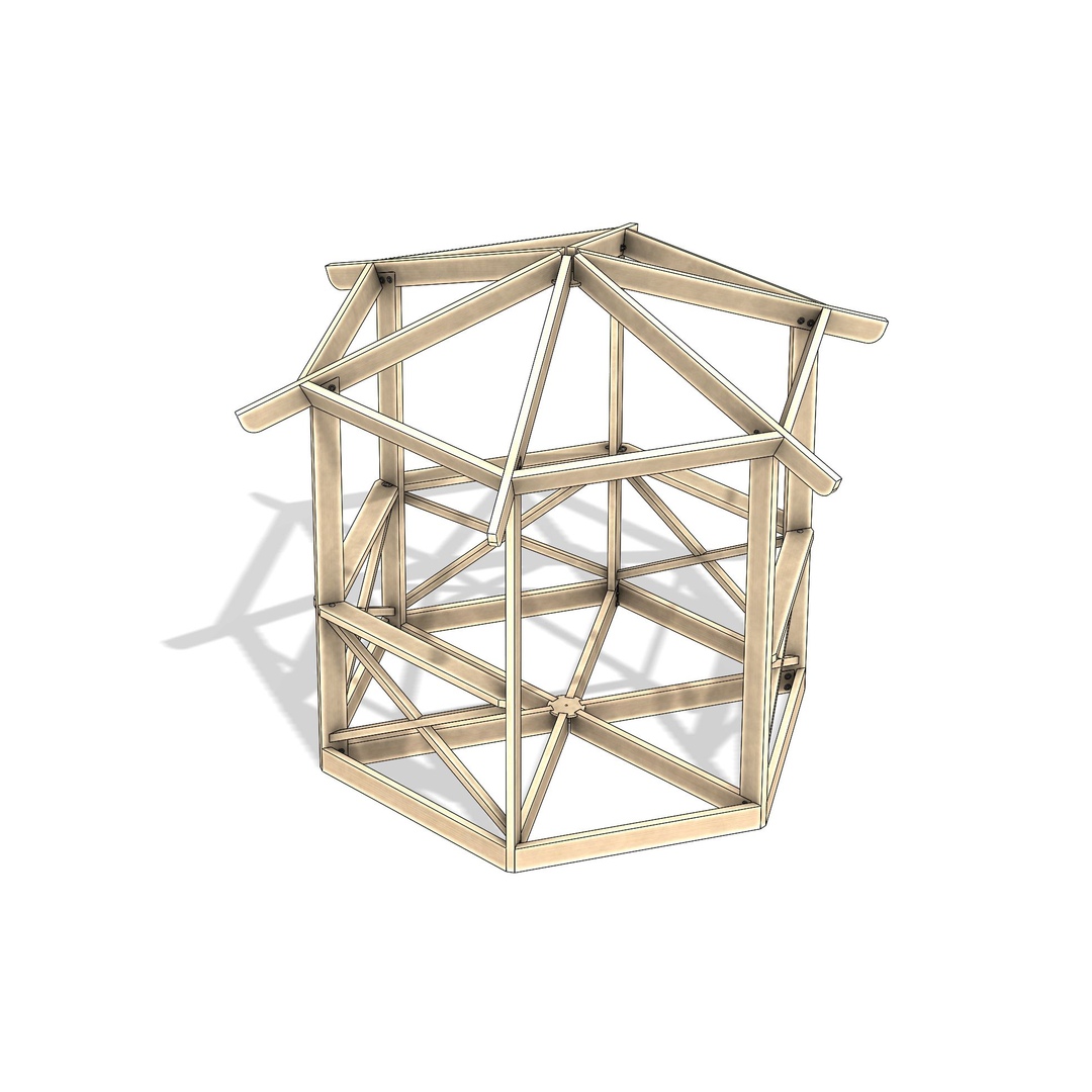 Предзаказ на конструктор беседки Добросфера A25