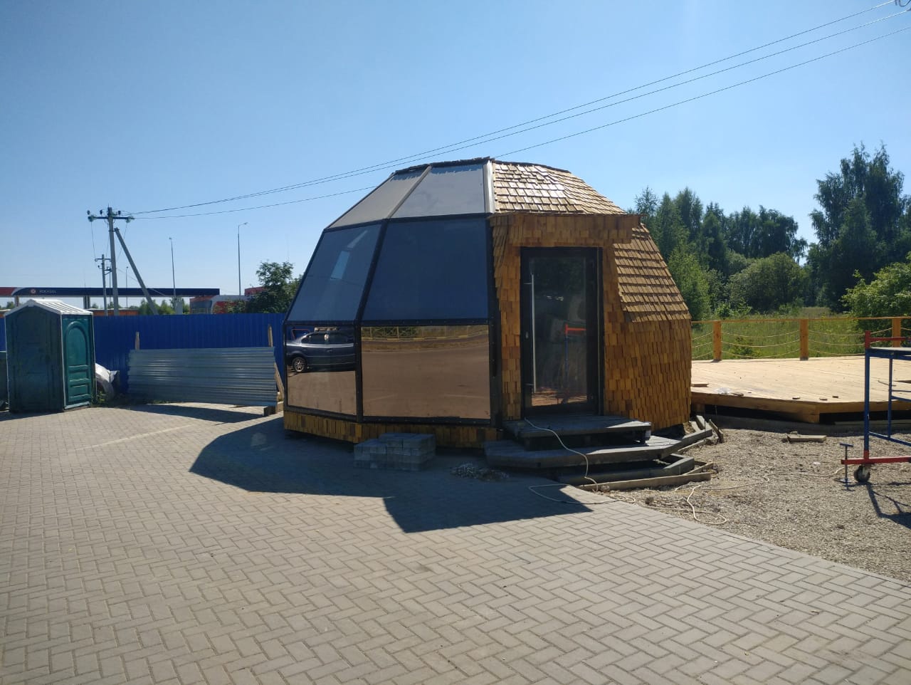 Компания Alucons завершила работы по строительству бургерной 