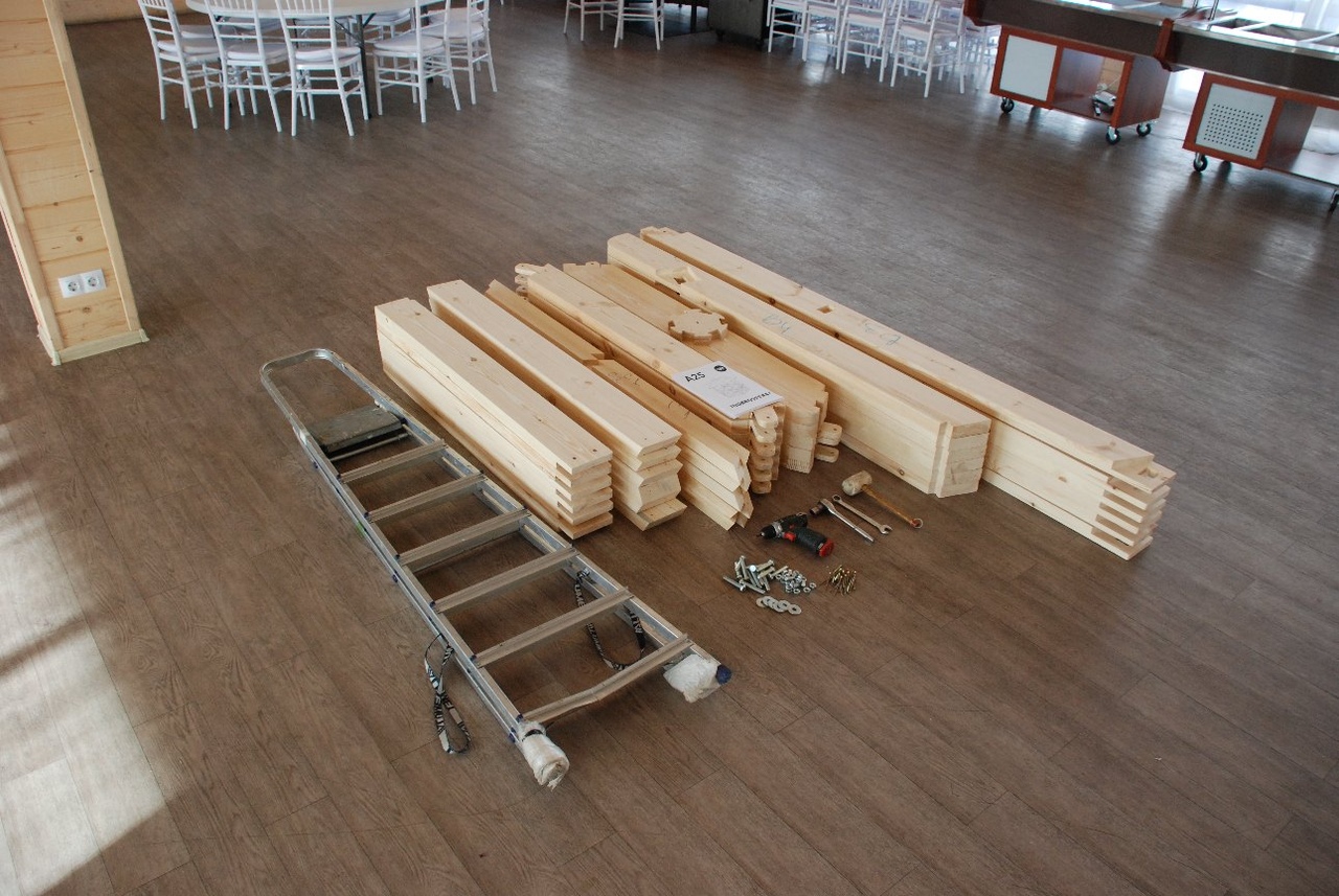 Пример сборки конструктора беседки Добросфера А25 за 1 час