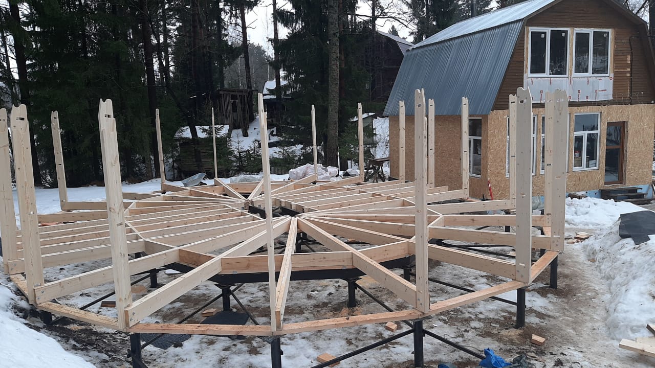 Началась сборка каркаса DOBROSFERA Z10HL