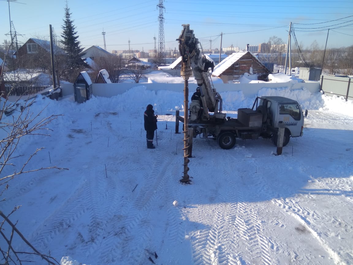 Строительство Z8H в СНТ "Яблоневый сад" в Новосибирске