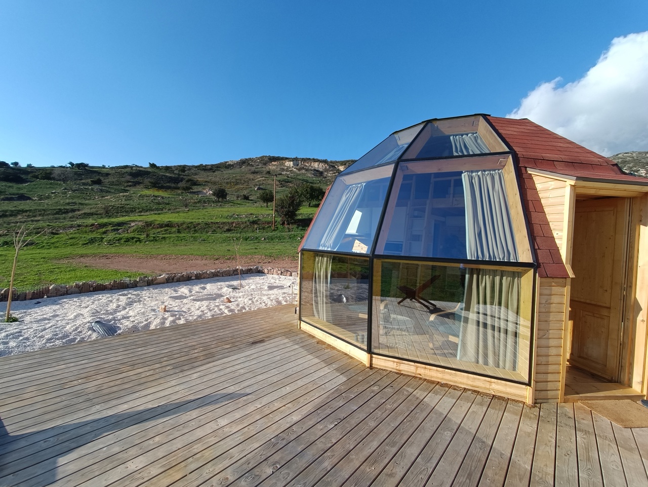 Купольный дом Добросфера 6 под сдачу