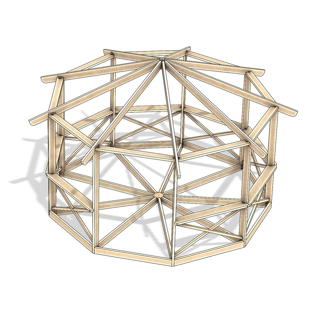 У Добросферы появилась в продаже новая модель беседки А45 