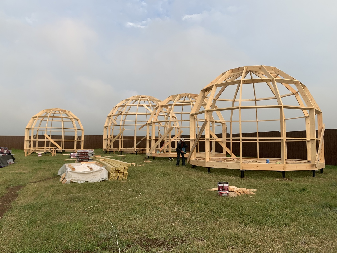 Строительство отельного комплекса в с. Оленевка