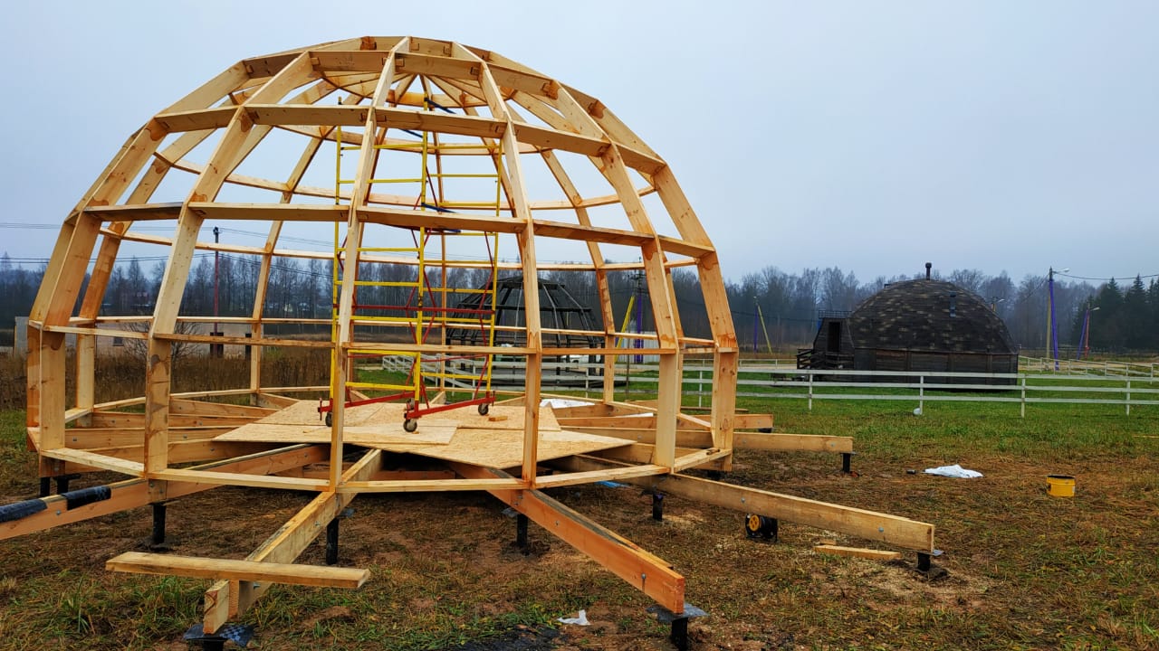 Сборка Z8 в эко поселении комьюнити Деревня