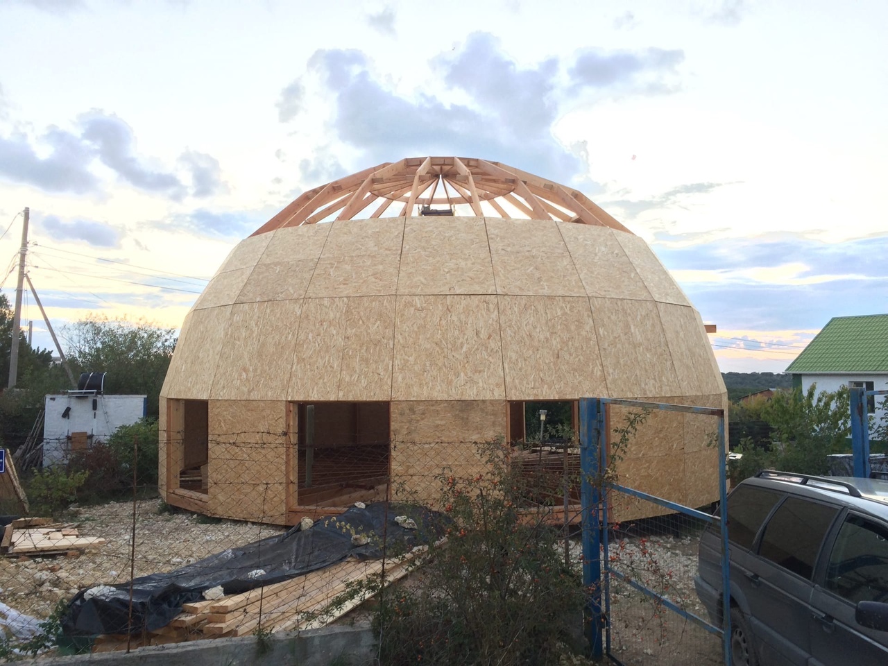 Собрали каркас Z12 в Крыму