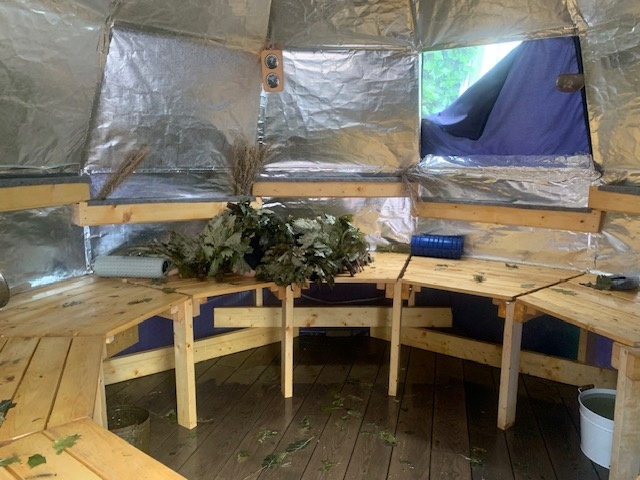 Сделали шикарную баню