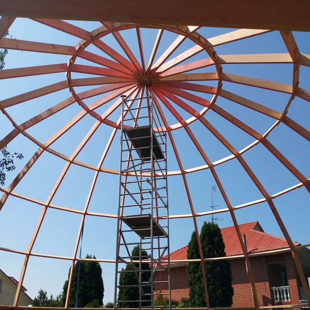 Купол в Алмате собран!