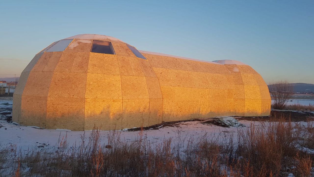 Возведение и оснащение сферической купольной отапливаемой конструкции