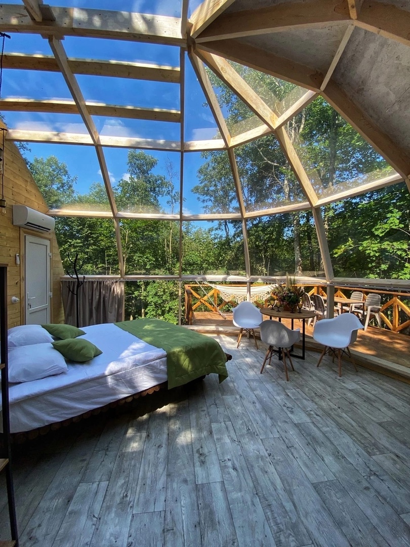 СПА глэмпинг Клевер из Добросфер в Ярославле.